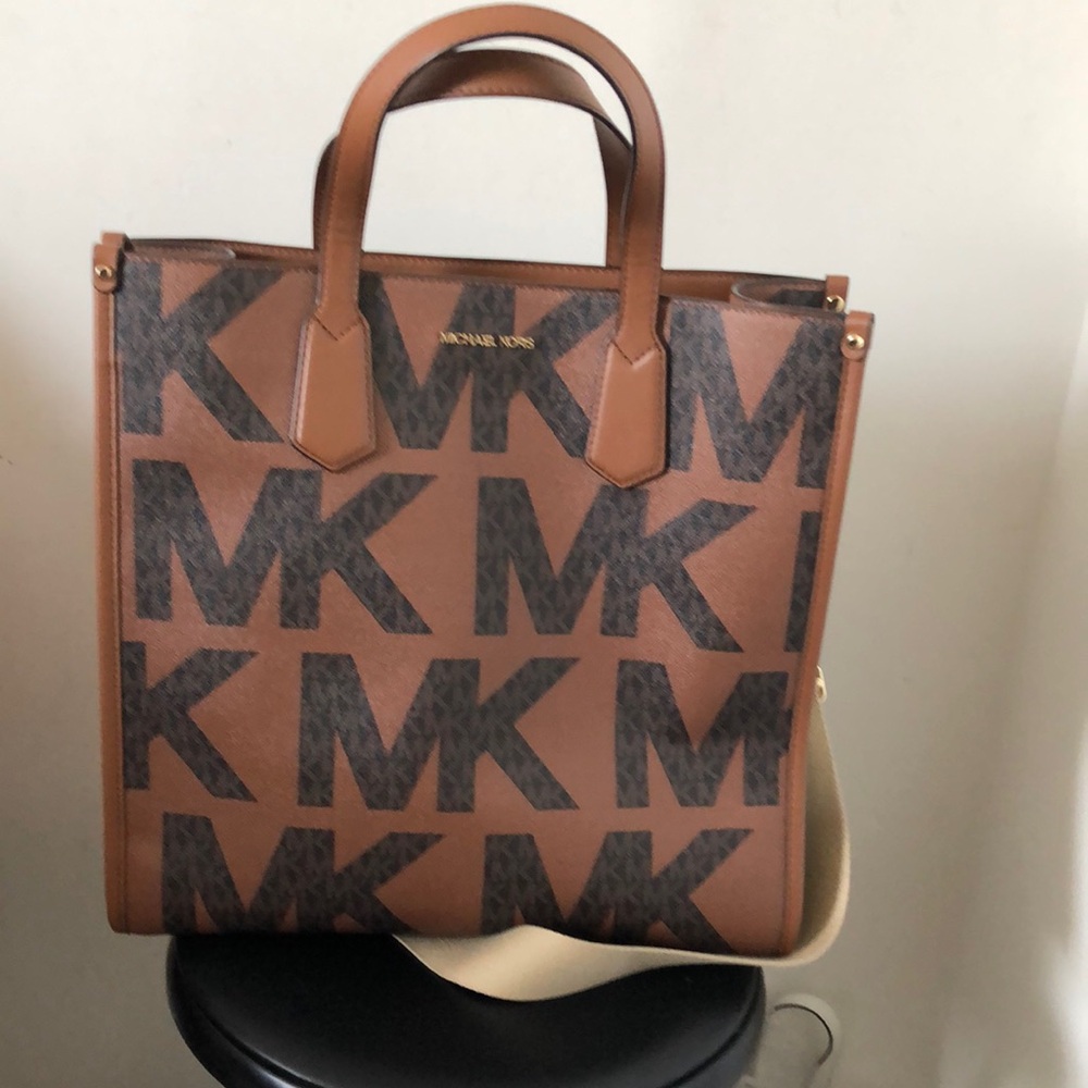 Michael Kors Brown and Black Men's Bag